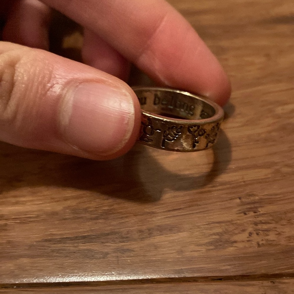 wild flower design ring